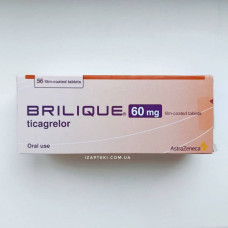 Брилік 60 мг таблетки №56 (Brilique)