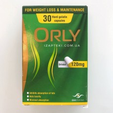 Орлі Orly 120 мг-таблетки для схуднення Єгипет Оригінал