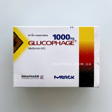 Глюкофаж 1000мг 30 табл