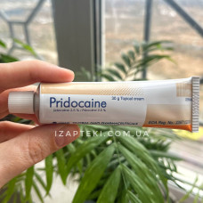 Крем анестетик Pridocaine (Прідокаїн) 30 г (Lidocaine 2,5%, Лідокаїн) Єгипет. Без упакування.