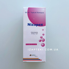 Nizapex Низапекс шампунь от перхоти 80 мл (аналог Низорал)