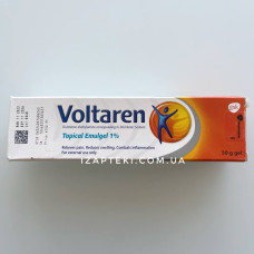 Voltaren Вольтарен 1% гель 50 гр (Диклофенак, Diclofenac)