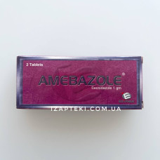 Amebazole Амебазол (Secnidazole, Секнидазол 1г) 2 табл