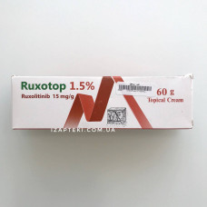 Ruxotop 1,5% (Руксолитиниб) – Крем при витилиго и атопическом дерматите, 60 г (Египет)