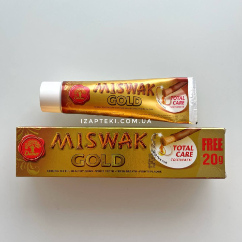 Зубная паста Miswak Gold 140g Зубная паста Miswak Gold 140g