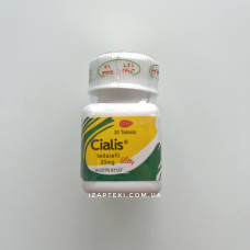 Cialis / Сіаліс 20 mg (Tadalafil / Тадалафіл), 30 таблеток, Єгипет