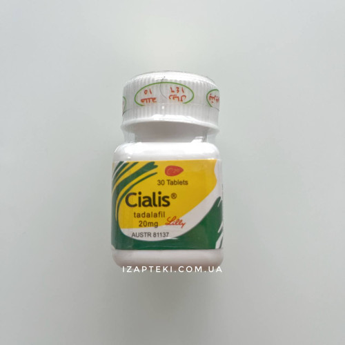 Cialis / Сіаліс 20 mg (Tadalafil / Тадалафіл), 30 таблеток, Єгипет