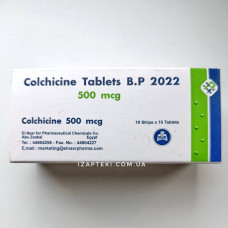 (Colchicine – Колхіцин 500 мкг 100 таблеток, Єгипет