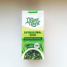 Спіруліна Organic Nation 3000 мг №100 (Arthrospira platensis)
