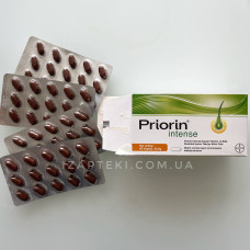 Интенсивный препарат против выпадения волос Приорин Priorin intense 60 капсул