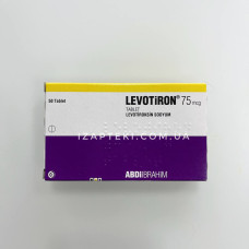Левотірон 75 мкг (LEVOTiRON) №50