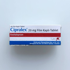 Cipralex – Ципралекс (Escitalopram – Есциталопрам 20 мг) 28 таблеток Туреччина