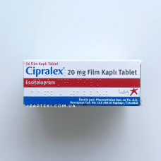 Cipralex – Ципралекс (Escitalopram – Есциталопрам 20 мг) 56 таблеток Туреччина