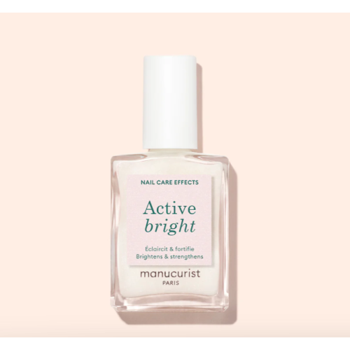 Manucurist Active Bright освітлюючий доглядовий лак 15 мл Франція Manucurist Active Bright освітлюючий лак для нігтів 15 мл купити в Україні оригінал Франція