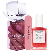Набор для ногтей MANUCURIST: лак Active Glow + пилочка