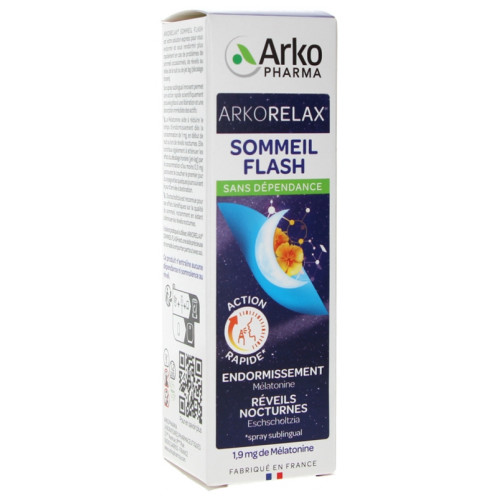 Швидкодіюча добавка для сну Arkopharma Arkorelax Sleep Flash 20ml Швидкодіюча добавка для сну Arkopharma Arkorelax Sleep Flash 20ml