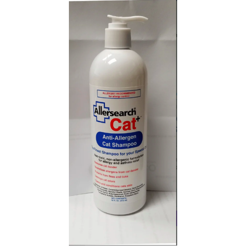 Протиалергенний шамупнь для котів Allersearch Cat+ Anti-Allergen Shampoo 473 мл