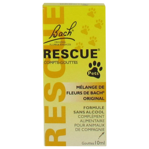 Заспокійливі краплі Баха для домашніх тварин Bach Rescue Pets 10 мл