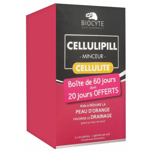Антицеллюлитный комплекс Biocyte Cellulipill Minceur Cellulite 180 капсул