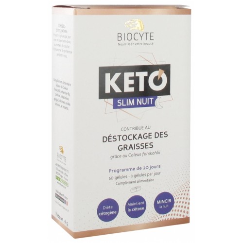 Ночное средство для похудения Biocyte Keto Slim Night 60 капсул