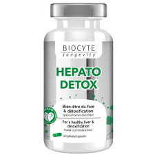 Харчова добавка для печінки та детоксу Біосіт Biocyte Longevity Hepato Detox 60 капсул