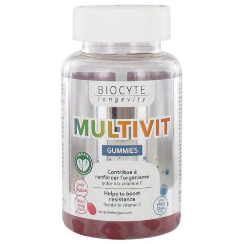 Мультивитамины Biocyte Longevity Multivit 60 Gummies