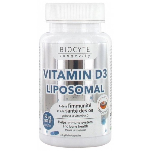 Витамин Д Биосит Biocyte Longevity Vitamin D3 Liposomal 30 капсул