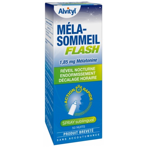 Сублингвальный спрей с мелатонином Alvityl Méla-Sommeil Flash 20 мл