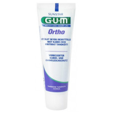 Зубная паста - гель Гум GUM Ortho Toothpaste Gel 75мл ФРАНЦИЯ