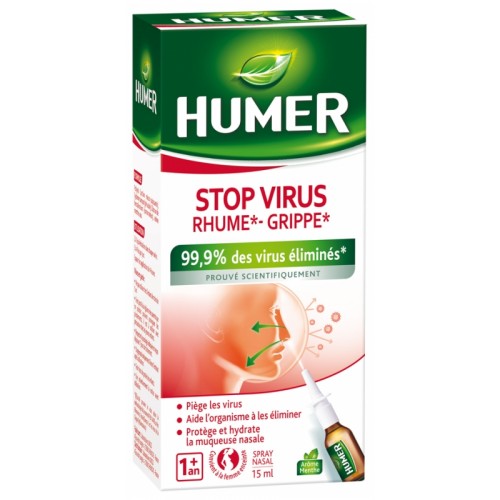 Противовирусный спрей Хьюмер Humer Stop Virus Nasal Spray 15мл