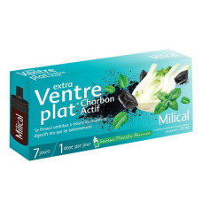 Плоский живот Миликал Extra Ventre Plat Milical Charbon Actif 7 доз