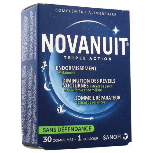 Sanofi Novanuit Triple Action 30 таблеток