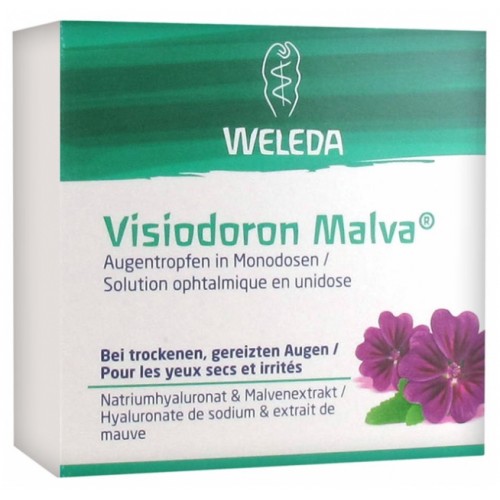 Офтальмологический раствор Weleda Visiodoron Malva Ophthalmic Solution 20 монодоз